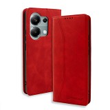 Bodycell Book Case Pu Leather Xiaomi Note 13 Pro 4G/Poco M6 Pro 4G Red