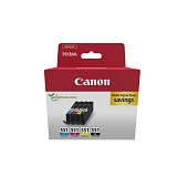 Canon  Inkjet CLI-551 CMYK  Carton Pack (6509B015) (CANCLI-551VP)