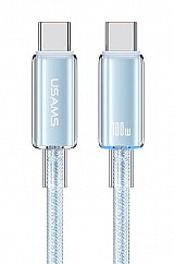 USAMS  USB-C  USB-C US-SJ660, 100W, 480Mbps, 1.2m,  SJ660USB03