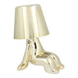 Table lamp bedside GOLD MAN Art Deco seat (version 6) MLTL