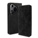 Bodycell Book Case Pu Leather Huawei Pura 70  Black