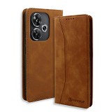 Bodycell Book Case Pu Leather Xiaomi Poco F6 5G Brown