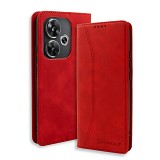 Bodycell Book Case Pu Leather Xiaomi Poco F6 5G Red