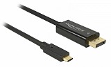 DELOCK  USB-C  DisplayPort 85255, DP Alt Mode, 4K, 1m,  85255