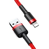 Baseus Cafule Braided USB to Lightning Cable  3m  (CALKLF-R09) (BASCALKLF-R09)