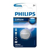 Philips Electronics Lithium   CR2025 3V 1 (CR2025/01B) (PHICR2025-01B)