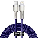 Baseus Cafule Series USB-C cable for Lightning 20W 2m purple (CATLJK-B05) (BASCATLJK-B05)