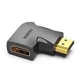 VENTION HDMI 90 Male to Female Vertical Flat Adapter Black (AIPB0) (VENAIPB0)