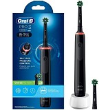 Oral-B Toothbrush Pro 3 3000 Cross Action Black (759790) (BRA759790)