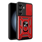 Bodycell Armor Slide Cover Case Samsung M35 5G Red