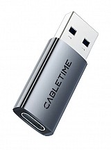 CABLETIME  USB-C  USB CT-AMCF10-AG, 10Gbps, 15W,  CT-AMCF10-AG