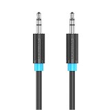 VENTION TRS 3.5mm Male to Male Audio Cable 0.8M Black (VAS-A65-B080) (VENVAS-A65-B080)