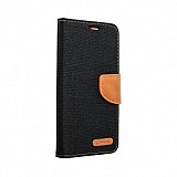 Samsung A25 5G Canvas Book Case Black