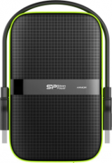 SILICON POWER EXTERNAL HDD 2,5" 5TB ARMOR A60, USB 3.2, POWER VIA USB, BLACK & GREEN, 3YW.