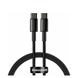 Baseus Braided USB 2.0 Cable USB-C male - USB-C male  2m (CATWJ-A01) (BASCATWJA01)