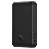 Baseus Magnetic Mini Overseas Edition MagSafe Power Bank 10000mAh 20W Black (PPCX070001) (BASPPCX070001)