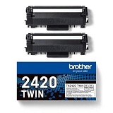 Brother TN2420 Toner Twin Pack Black (TN2420TWIN) (BRO-TN-2420TWIN)