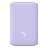 Baseus Powerbank  Magnetic Mini 10000mAh USB-C  20W MagSafe purple (PPCX110105) (BASPPCX110105)