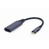 Gembird  USB-C male  HDMI female  (A-USB3C-HDMI-01) (GEMA-USB3C-HDMI-01)