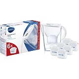 BRITA MARELLA WHITE KIT 6 FILTRI MAXTRA PRO ALL-IN-ONE (1559862) (BRI1559862)