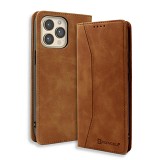 Bodycell Book Case Pu Leather iPhone 16 Pro Max Brown