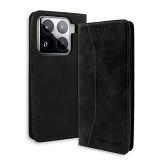 Bodycell Book Case Pu Leather Xiaomi 15 Pro 5G Black