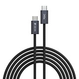 DEVIA cable Extreme PD USB-C - USB-C 2,0 m 240W black