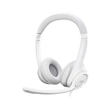 Logitech H390 On Ear Multimedia  White (981-001286) (LOGH390WH)