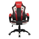 Gaming Chair Bytezone Racer Pro Black/Gray/Red (GC2590R) (BTZGC2590R)