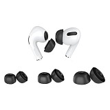 Eartips Σιλικόνης AhaStyle WG86-K Apple AirPods Pro 1 & 2 Μαύρο (3 ζεύγη)