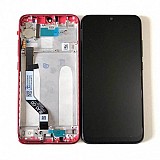 Xiaomi Redmi Note 7 Lcd+Touch Screen+Frame Red ORIGINAL