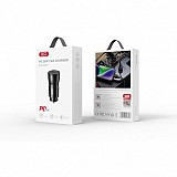 XO CC57 PD Usb-C Car Adapter Charger Black