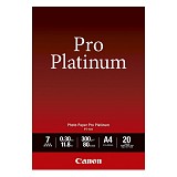 Canon Φωτογραφικό Χαρτί Pro Platinum A4 Glossy 300g/m² 20 Φύλλα (2768B016) (CAN-PT101A4)