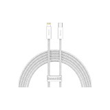 Baseus USB-C cable for Lightning Dynamic Series, 20W, 2m (white) (CALD000102) (BASCALD000102)