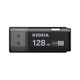 Kioxia U301 128GB USB 3.2 Stick Μαύρο (LU301K128GG4) (KIOLU301K128GG4)