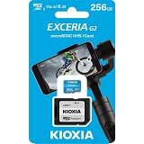 Kioxia Exceria G2 microSDXC 256GB Class 10 U3 V30 UHS-I   (LMEX2L256GG2) (KIOLMEX2L256GG2)