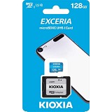 Kioxia Exceria microSDXC 128GB Class 10 U1 UHS-I με αντάπτορα (LMEX1L128GG2) (KIOLMEX1L128GG2)