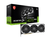 MSI VGA PCI-E NVIDIA GF RTX 4070 SUPER 12G VENTUS 3X OC, 12GB/192BIT, GDDR6X, HDMI/3xDP, 2 SLOT FANSINK, TRIPLE FAN, 3YW.