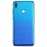 Huawei Y7 2019 BatteryCover+Camera Glass Blue ORIGINAL