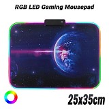 RGB LED Gaming Mousepad 25x35cm 1124.023