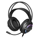 DEFENDER DEXTER RGB STEREO HEADPHONES JACK 3.5mm 2m black