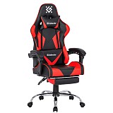 DEFENDER GAMING CHAIR PILOT red black