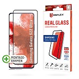 DISPLEX REAL GLASS 3D SAMSUNG S22 ULTRA black