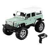 DOUBLE EAGLE REMOTE CONTROLLED LAND ROVER DEFEDER ROCK CRAWLER 1:14 green