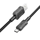 HOCO USB TO TYPE C DATA CABLE 1m 3A X94 black