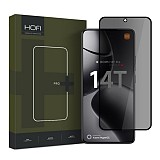 HOFI ANTI SPY FULL FACE PRIVACY TEMPERED GLASS XIAOMI 14T / 14T PRO black