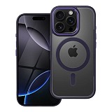 iS TPU MAG COLOR EDGE IPHONE 16 PRO trans black purple backcover