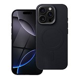 iS TPU SILICONE MAG IPHONE 16 PRO (BIG HOLE) black backcover