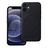 iS TPU SILICONE MAG IPHONE 12 MINI black backcover