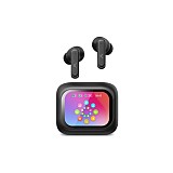 Ksix WIRELESS TWS VISION TFT DISPLAY EARBUDS ENC &  ANC black